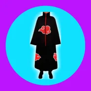 Manto Capa Nuvem Naruto Akatsuki