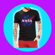 Camiseta da Nasa Geek Malha 100% algodão