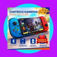 Controle Gamepad Bluetooth 5.0 para Celular