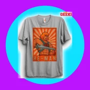 Camiseta Unissex Algodão HeMan Desenho Clássico