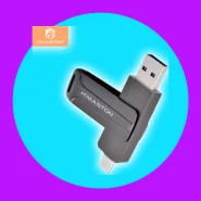 Pen Drive 2 Em 1 USB Tipo C para celular