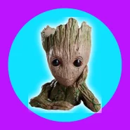 Action Figure Groot Vaso Colecionável