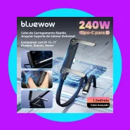 Cabo de dados carrega ultrarrápido 240W
