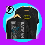 Camiseta Batman Cavaleiro Das Trevas Frente E Verso 100% Algodão