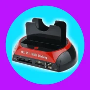 Case Hd Externo Dock Station Notebook Sata E Ide 2,5 E 3,5