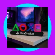 Letreiro Gamer PlayStation Decorativo Placa Geek PS5 para Decoração