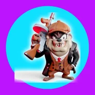 Taz Mania Peaky Blinders Action Figure