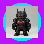 Batman Mecânico em ABS Item Colecionável Action Figure