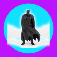 Batman Action Figure Miniatura Impressão 3D