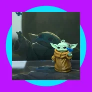 Chaveiro Baby Yoda Grogu The Mandalorian