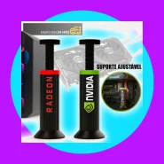 Suporte para Placa de Vídeo GPU Ajustável Nvidia e Radeon Universal