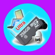 Cartão de Memória 256GB Ultra A1 Alta Velocidade para câmeras