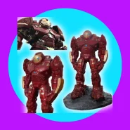 Action Figure Homem de Ferro Hulk Buster 19cm em Resina