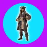 Capitão Jack Sparrow Piratas do Caribe Action Figure