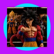 Goku Super Sayajin 4 Action Figure Dragon Ball Z GT da Banpresto