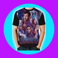 Camiseta da Série Brooklyn 99 Poliéster 100%0