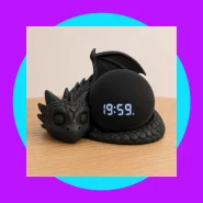 Suporte Dragão Alexa Echo Dot Decorativo Geek Gamer