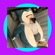 Gigante Snorlax Pelúcia Pokemon 200cm