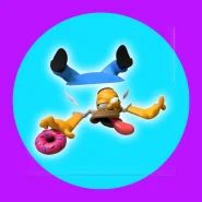 PortaCopo Homer Simpson Splash 3D