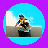 Super Choque Action Figure Impressão 3D