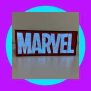 Luminária USB Heróis da Marvel LED Decorativo Geek