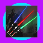 Sabre De Luz de LED com Som Jedi e Sith Star Wars