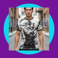 Camiseta Japão Versão Zoro Dry Fit Anime One Piece