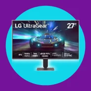 LG UltraGear Monitor Gamer 27 IPS 144Hz (O/C) 1ms (MBR) Full HD (1920x1080) HDR10 NVIDIA GSYNC AMD FreeSync Preto  27G411A