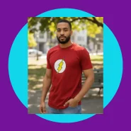 Camiseta The Flash Super Herói Dc Liga Da Justiça