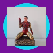 Homem de Ferro Estalando a Manopla Marvel Vingadores 16cm