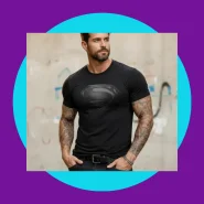 Camiseta Superman Black Series Herois