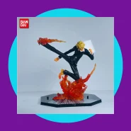 Sanji Vinsmoke Perna Negra One Piece Action Figure 16cm