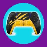 Controle sem fio DualSense  Edição Limitada Wolverine  Amarelo
