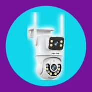 Câmera De Segurança a Prova de água Lente Dupla APP YOOSEE IP66