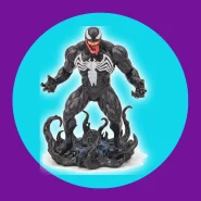 Venom Action Figure Detalhado 14cm