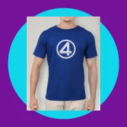 Camiseta Quarteto Fantástico Filme Marvel