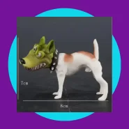 Cachorro Milo O Máscara Action Figure 3D