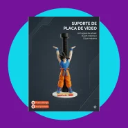 Suporte Para Placa De Vídeo GPU Goku Genki Dama Dragon Ball Z