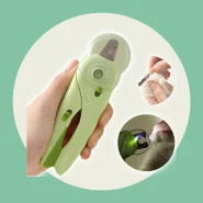 Kit Cortador de Unhas para Cães e Gatos, com Tesoura