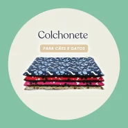 Caminha pet colchonete slim para cachorro e gato cama modelo simples