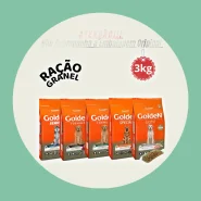 Ração Para Cachorro Golden Porte Médio e Grande 3kg Granel - Ração de Cachorro