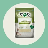 Areia Higiênica Biodegradável para Gatos - Catbio Mandioca - Forma Torrão, Sem Odor, Super Premium