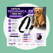 Cinto de Segurança para Viajar com Seu Pet