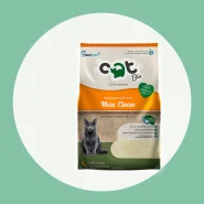 Areia Catbio Biodegradável 4 Kg Max Clean Grãos Finos