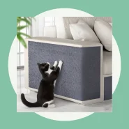 Carpete Adesivado Arranhador Premium para Gatos Protetor de Sofá e Cama Box - Alta Qualidade