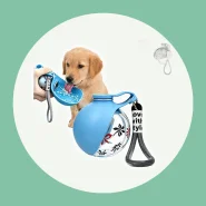 Garrafa de Água Pet Passeio Bebedouro  Portátil para Cachorro Gato Bebedouro Esférico