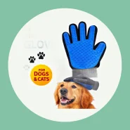 Luva Escova Nano Magnética Tira Pelos Dos Pets Cães E Gatos Luva Tira Pelos Escova Gato