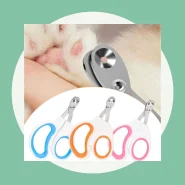 Cortador de Unhas Alicate com Furo para Gato Corte Preciso