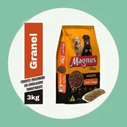 Ração para Cachorro Magnus Chips Adulto Sabor Carne e Frango