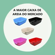 Caixa de Areia Gatos Grande